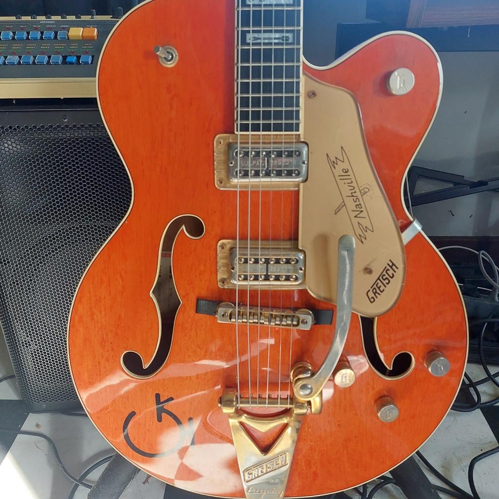 Gretsch G6120W, Muziek en Instrumenten, Ophalen of Verzenden, Gebruikt, Hollow body, Overige merken