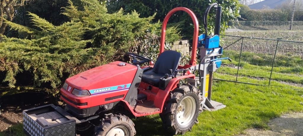 TE HUUR

minitractor yanmar met kliefmachine, Tuin en Terras, Brandhout, Ophalen