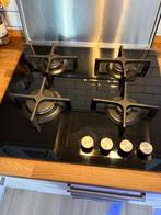 IKEA Gaskookplaat HBG L10 B Glas – 4 pits – In goede staat!, Ophalen, Gebruikt, 4 kookzones, Inbouw