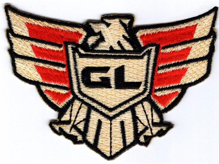 Goldwing stoffen opstrijk patch #1, Motoren, Accessoires | Overige, Nieuw, Verzenden
