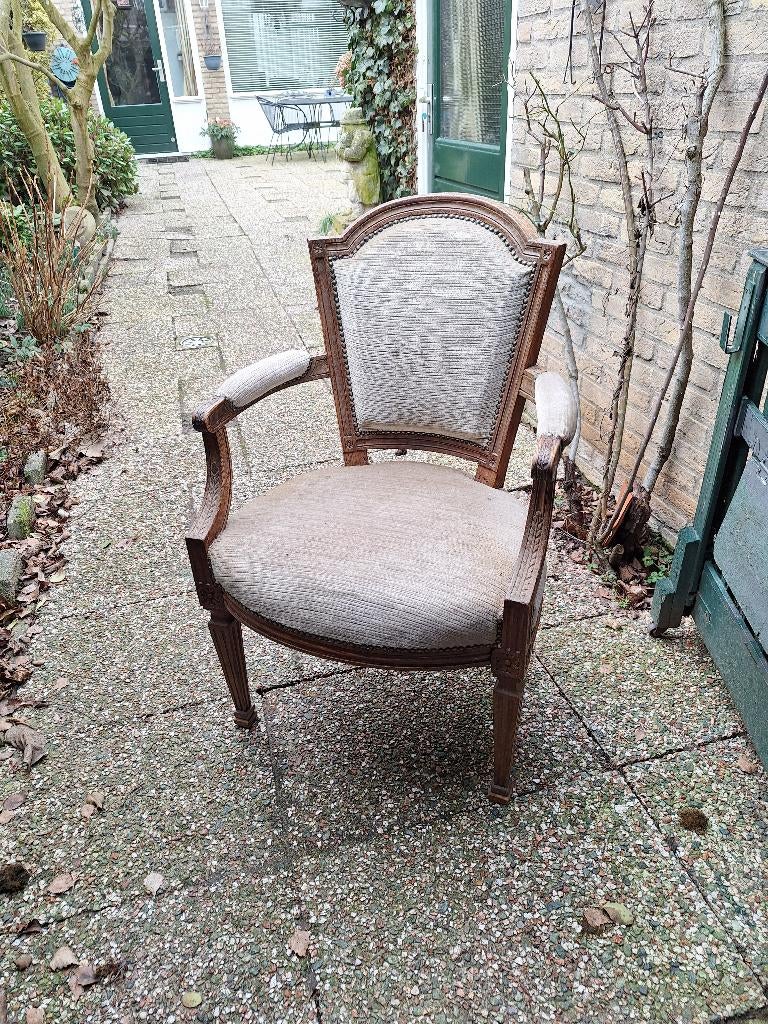 Fauteuil ancien, Antiquités & Art, Antiquités | Meubles | Chaises & Canapés, Enlèvement