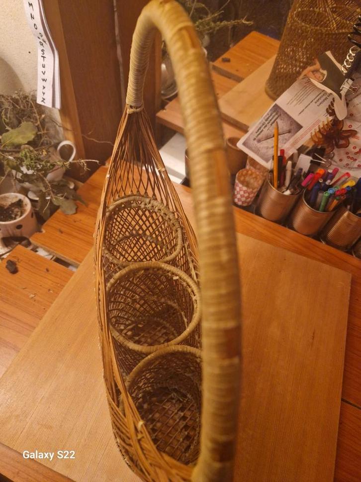 Ancien Porte bouteille japonnais., Maison & Meubles, Accessoires pour la Maison | Porte-bouteilles, Comme neuf, Moins de 5 bouteilles