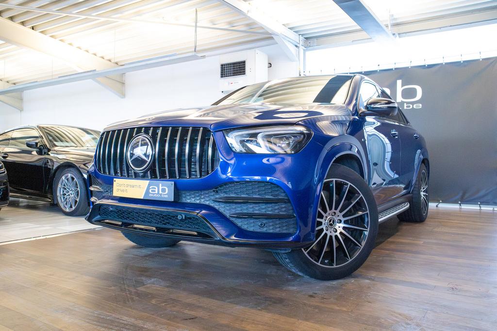 Mercedes-Benz GLE 350 E COUPE 4MATIC, AMG-LINE, PANO, BURME, Auto's, 0 min, Zwart, GLE, Bedrijf