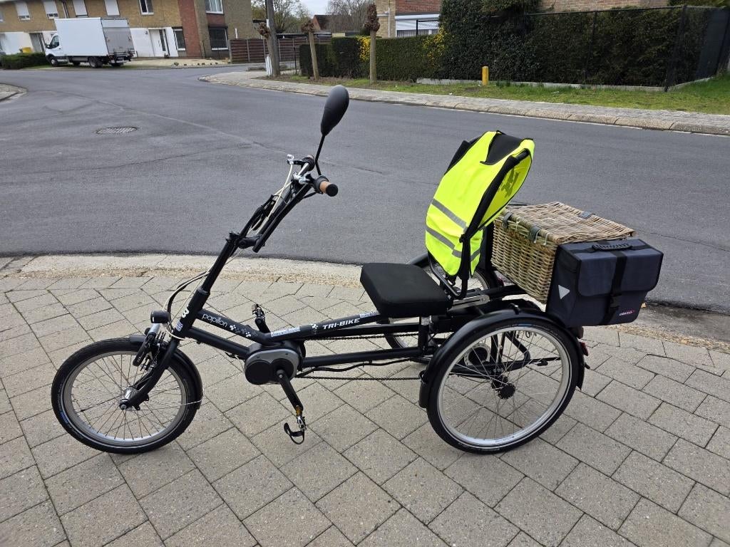 Electrische 3 wiel fiets, Vélos & Vélomoteurs, Vélos | Tricycles, Enlèvement, Comme neuf, Frein sur jante, Tri Bike