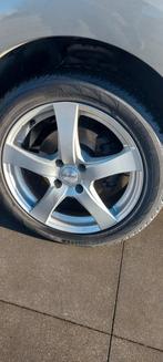 ALU velgen steekmaat 4x108 met winterbanden 215/50 R17, 17 pouces, Enlèvement, Utilisé, Jante(s)