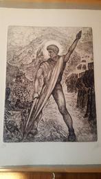 Prachtige etsen van Jan Keustermans (1917-2009), Antiek en Kunst, Kunst | Etsen en Gravures, Ophalen of Verzenden