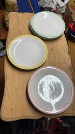 8 dessertborden retro, Antiek en Kunst, Ophalen of Verzenden