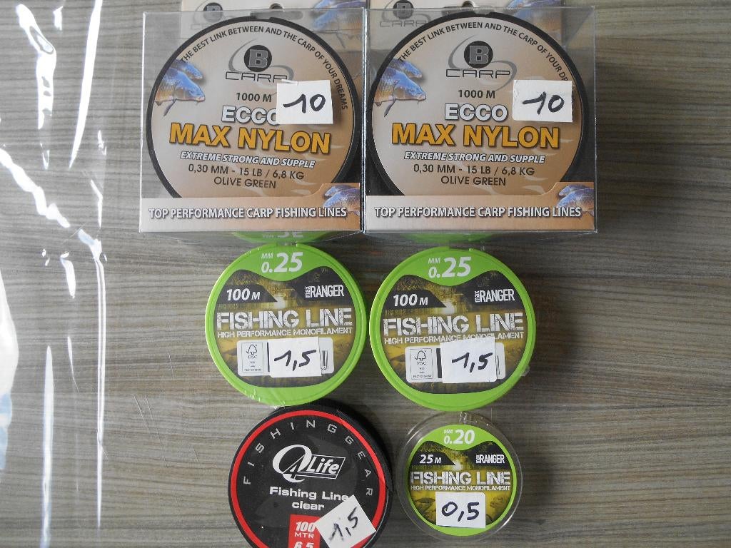 Nieuwe karperdraad, Watersport en Boten, Hengelsport | Karpervissen, Ophalen, Nieuw, Vislijn