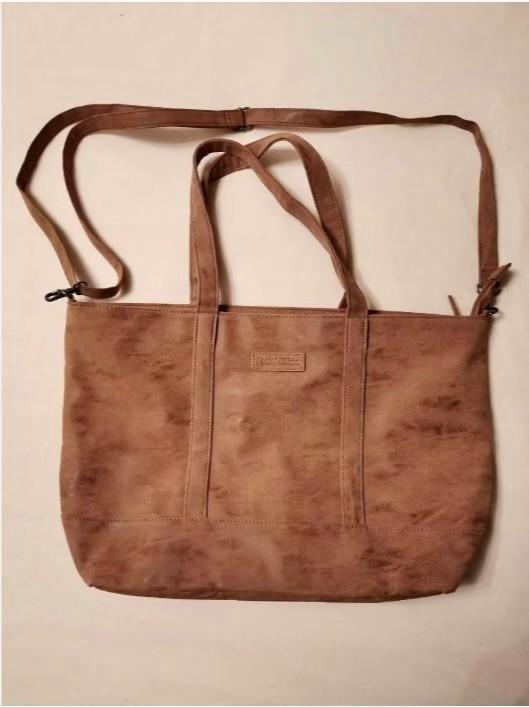 Handtas, groot model - JACK MILLES, Handtassen en Accessoires, Tassen | Damestassen, Nieuw, Handtas, Bruin, Ophalen of Verzenden