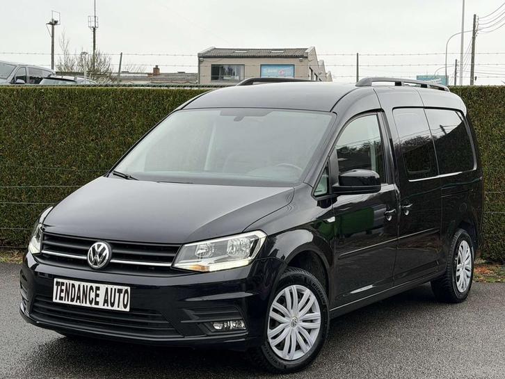 Volkswagen Caddy 2.0 TDi Maxi 150 Cv - Long Chassis - TVAC !, Auto's, Bestelwagens en Lichte vracht, Bedrijf, Te koop, ABS, Airbags