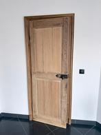 Houten deur, Ophalen, 80 tot 100 cm, Binnendeur, Zo goed als nieuw