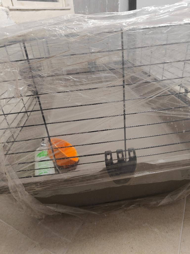 Konijnenkooi bijna nieuw, Dieren en Toebehoren, Knaagdieren en Konijnen | Hokken en Kooien, Ophalen, Kooi, 110 cm of meer, 60 tot 90 cm