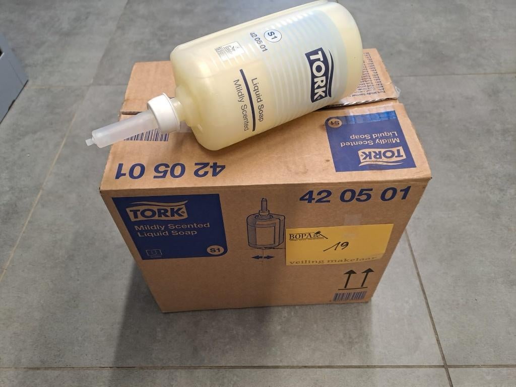 Handzeep Torq, Ophalen