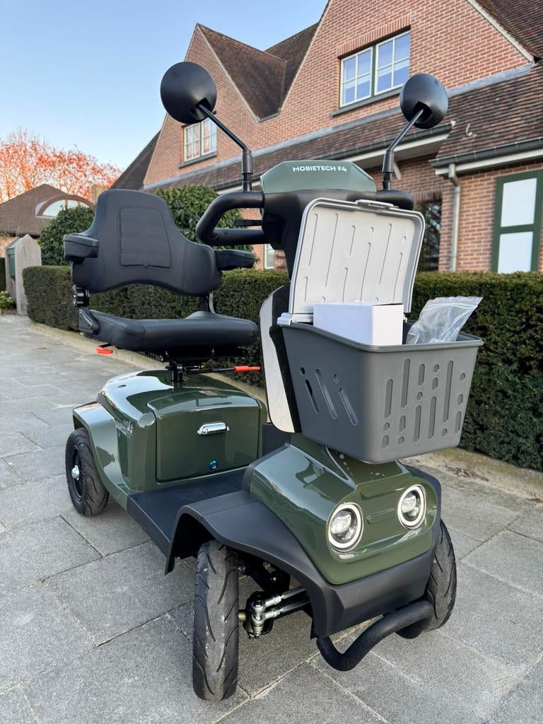 2026 MOBIETECH F4 Scootmobiel - met uitneembare lithium accu, Ophalen of Verzenden, Inklapbaar, Nieuw, Elektrische rolstoel