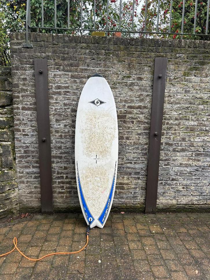 Planche de surf Fish (BIC) avec sac et leash, Sports nautiques & Bateaux, Planche à voile sur vague, Utilisé, Fish, Avec ailerons