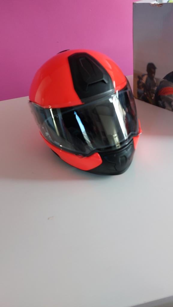 BMW System 7 Carbon evo XL motorhelm Fluo Oranje, Motoren, Kleding | Motorhelmen, S, Ophalen of Verzenden