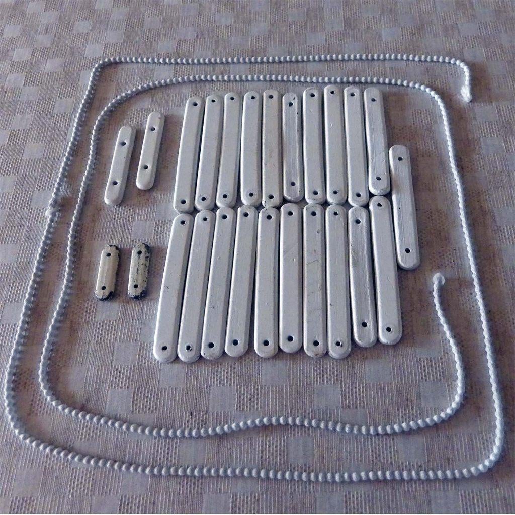 Verzwarende Loodplaatjes/Loodkoord., Ophalen, Gebruikt