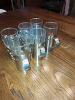 6 theeglazen, Ophalen of Verzenden, Gebruikt