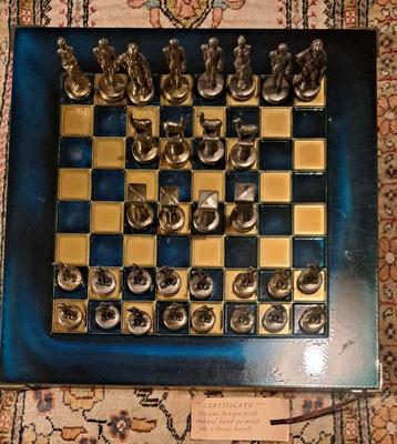 schaakspel bordspel voor twee spelars beschikbaar voor biedingen