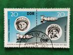 DDR 1963 - ruimtevaart - Vostok 5 en Vostok 6 - cosmonauten, Overige thema's, Ophalen of Verzenden, Gestempeld