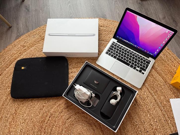 Macbook pro 13 inch, Computers en Software, Apple Macbooks, Gebruikt, MacBook, 13 inch, 128 GB of minder, 8 GB, Azerty, Ophalen