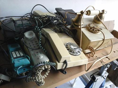 TELEFOONS ANALOOG (5 STUKS)(Gewijzigd 31.12.2024), Telecommunicatie, Vaste telefoons | Niet Draadloos, Gebruikt, Met draaischijf