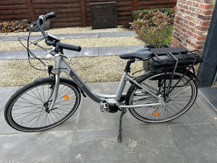 Vélo électrique à moteur central E-move (Minerva), Vélos & Vélomoteurs, Vélos électriques, Comme neuf, Autres marques, 47 à 51 cm