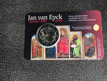 2020 België Jan van Eyck coincard  beschikbaar voor biedingen