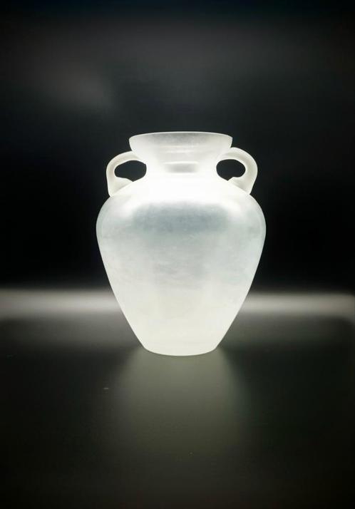 Vase Amphore en Verre, Antiquités & Art, Antiquités | Vases, Enlèvement ou Envoi