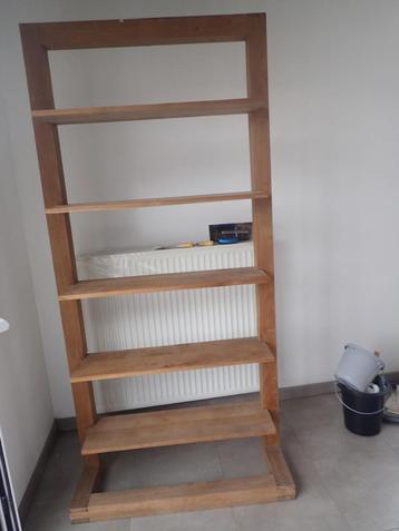 Morres meubelen Open rek in Teak, Teck, 25 à 50 cm, Avec tablette(s), Utilisé