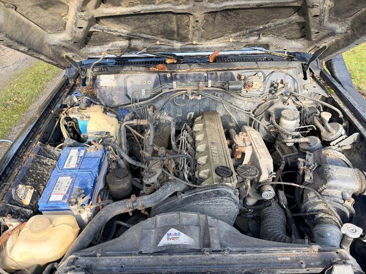 Nissan Patrol Y60A, Auto's, Nissan, Particulier, Patrol, 4x4, Diesel, SUV of Terreinwagen, 3 deurs, Handgeschakeld, Zwart, Grijs