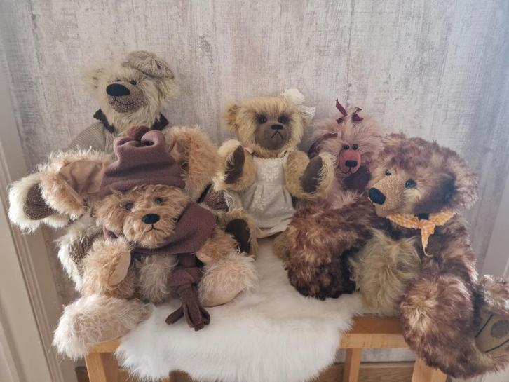 Handgemaakte beren, Verzamelen, Beren en Cherished Teddies, Zo goed als nieuw, Ophalen