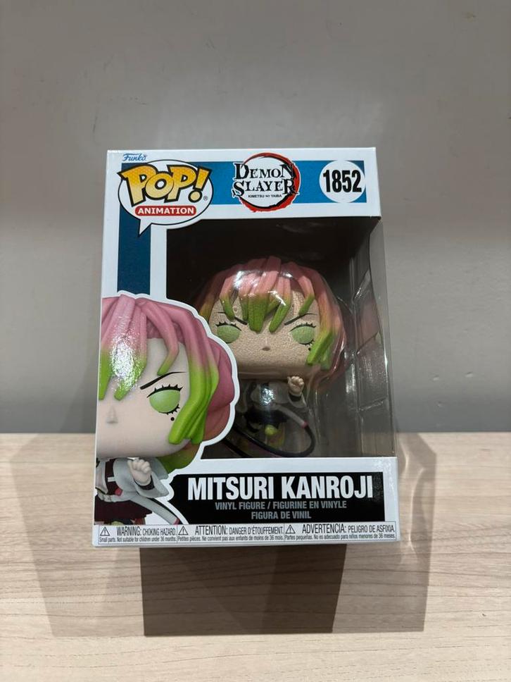 Demon Slayer - Mitsuri Kanroji (Attack) 1852 Funko Pop, Verzamelen, Poppetjes en Figuurtjes, Zo goed als nieuw, Ophalen of Verzenden