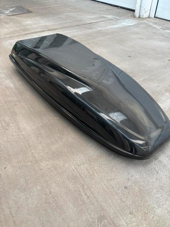 Originele Kia Dakkoffer – Zwart – Nieuw & Ongebruikt, Autos : Divers, Coffres de toit, Comme neuf, Enlèvement