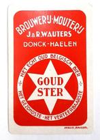 speelkaart van Brouwerij Wauters - Donk-Halen, Gebruikt, Ophalen of Verzenden