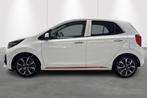 Kia Picanto 1.2 MPI 84 GT Line, Autos, Boîte manuelle, 127 g/km, Tissu, Blanc