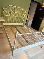 lit baldaquin, Enlèvement ou Envoi, Métal, Blanc, Deux personnes