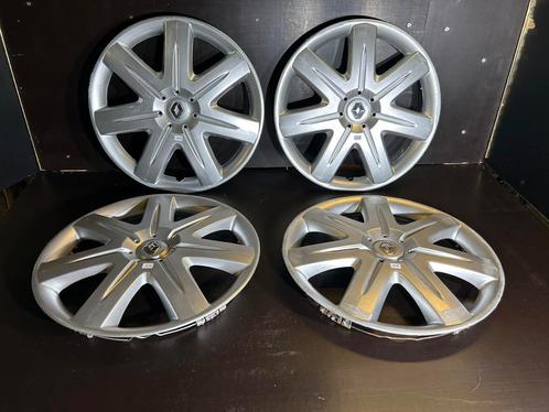 4 originele Renault clio Megane kangoo Zoé 15" wieldoppen, Auto diversen, Wieldoppen, Gebruikt, Ophalen of Verzenden