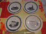 4 porseleinen borden Strombeek Bever, Antiek en Kunst, Ophalen of Verzenden