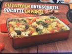 Plat en fonte a gratin, Maison & Meubles, Enlèvement, Comme neuf