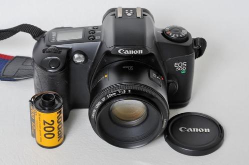 RESERVE   Objectif Canon EF 50 mm 1:1,8. ETAT NEUF, TV, Hi-fi & Vidéo, Appareils photo analogiques, Comme neuf, Reflex miroir