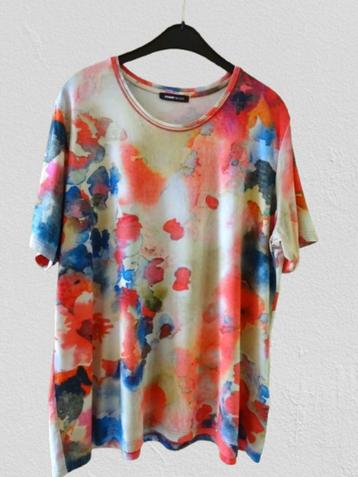 Zomerse blouse Frank Walder. Viscose. Maat 50D/52B beschikbaar voor biedingen