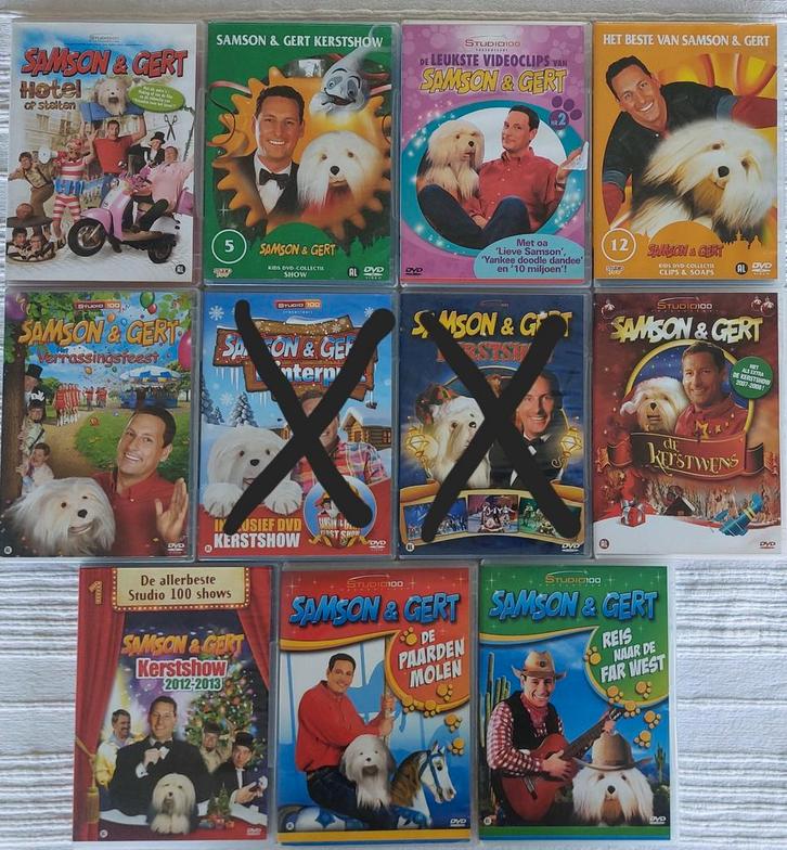 Dvd's Samson en Gert, Cd's en Dvd's, Dvd's | Kinderen en Jeugd, Zo goed als nieuw, Ophalen of Verzenden