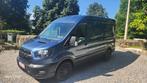 Ford transit 2022 auto 2l full 53504 km comme neuf, Autos, Ford, Cuir, Euro 6, Noir, Diesel