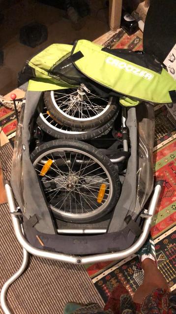 Vends Remorque croozer, Pliable, Croozer, Enlèvement, Utilisé