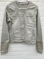 Beige jeansjasje Zac & Zoe maat S Nieuw, Zac & Zoe, Beige, Nieuw, Ophalen of Verzenden