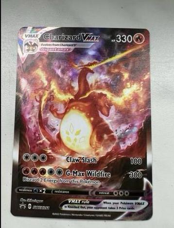 Pokemon Charizard VMAX SWSH261 Black Star Promo English beschikbaar voor biedingen