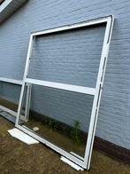 Fenêtre coulissante en aluminium h220xW253cm, Utilisé, Enlèvement ou Envoi, Aluminium