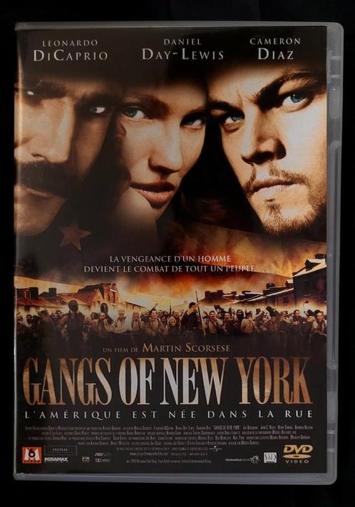 DVD du film Gangs of New York - Leonardo Dicaprio, CD & DVD, DVD | Action, Comme neuf, Action, À partir de 16 ans, Enlèvement ou Envoi