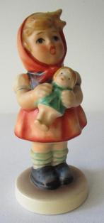 M I Hummel: 239-B -Girl With Doll- TMK-4 - 9cm., Zo goed als nieuw, Verzenden, Hummel